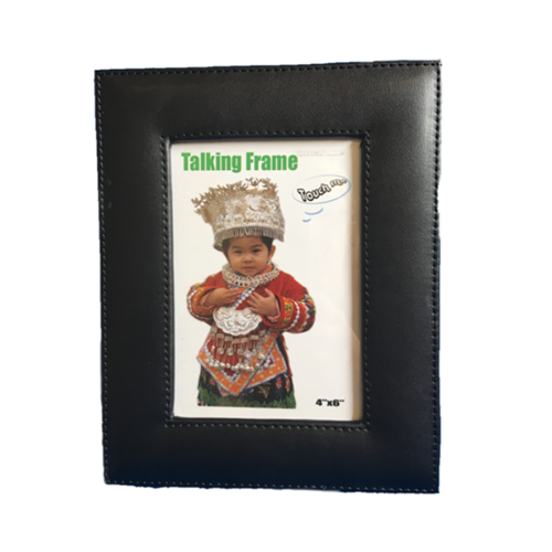 Talking picture frame