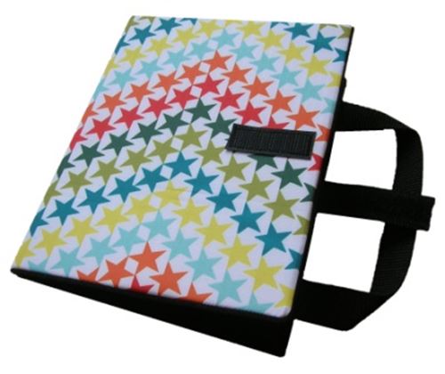 communication folder with stars